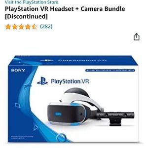 PlayStation VR - Headset and Camera bundle!